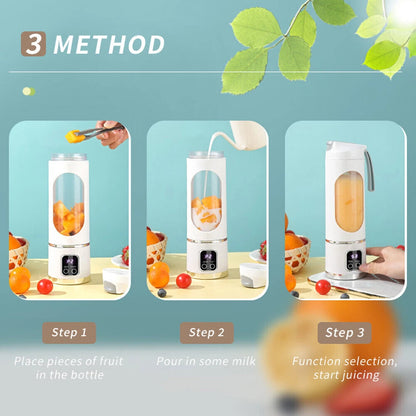 FreshGo : le blender de poche qui te suit partout